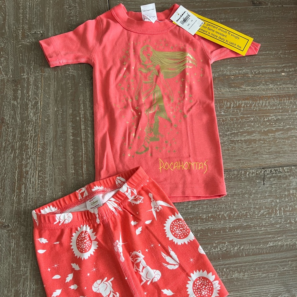 Hanna Andersson Disney Pocahontas Short Johns Size 3T (90)